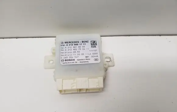Mercedes-Benz E C207 W207 Parking PDC control unit/module A2129001711