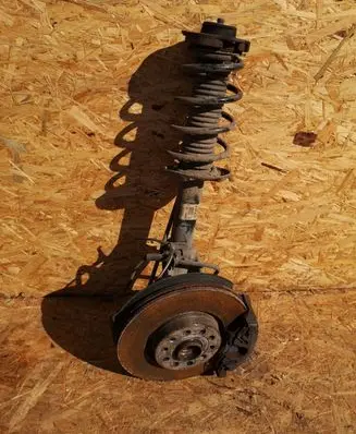 Volkswagen PASSAT B7 Front shock absorber with coil spring