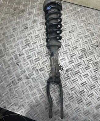 Front shock absorber with coil spring