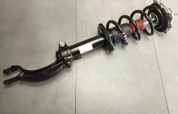 Audi A6 S6 C7 4G Front shock absorber with coil spring 4G0413031N