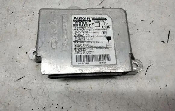 Renault Scenic II - Grand scenic II Airbag control unit/module 607993800 8200412045