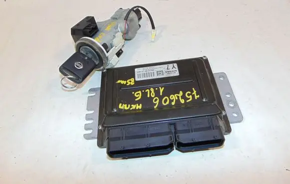 Nissan Primera Engine ECU kit and lock set 23710AU379 MEC32591C34520 28590C9965