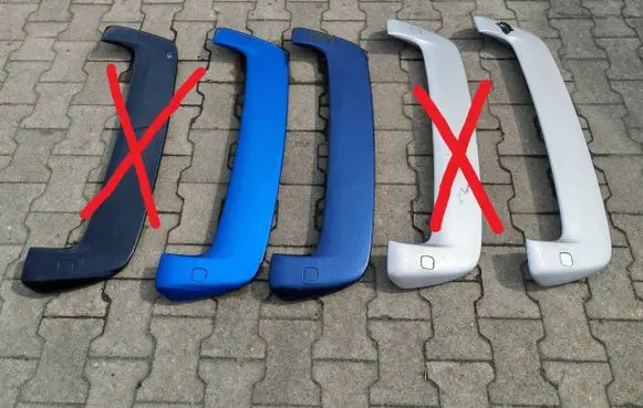 Subaru Impreza II Rear window tailgate spoiler 