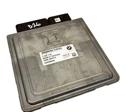 BMW 5 E60 E61 Engine control unit/module 7567178 MSV70 12147567178