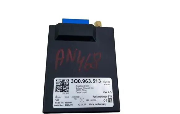 Volkswagen PASSAT B8 Auxiliary heating control unit/module 3Q0963513