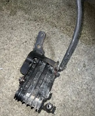 BMW 5 E39 Fuel cooler (radiator) 13322247411 H129623000