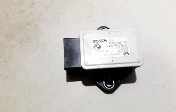 BMW X1 E84 ESP acceleration yaw rate sensor 0265005713 34526782372-01