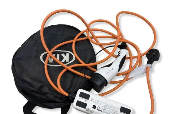 KIA Niro Electric car charging cable 