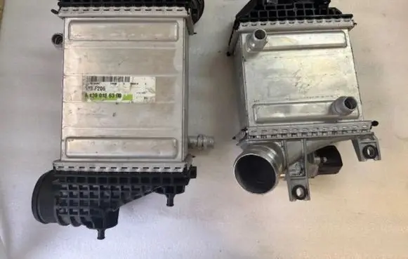 Mercedes-Benz C W206 Intercooler radiator A1390906600 A1390909501