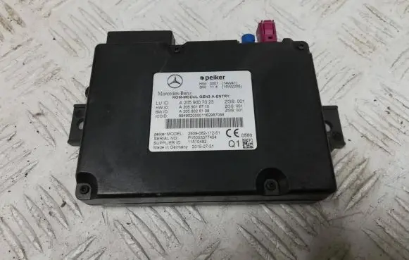 Mercedes-Benz B W246 W242 Distronic sensor radar A2059007023 A2059026108