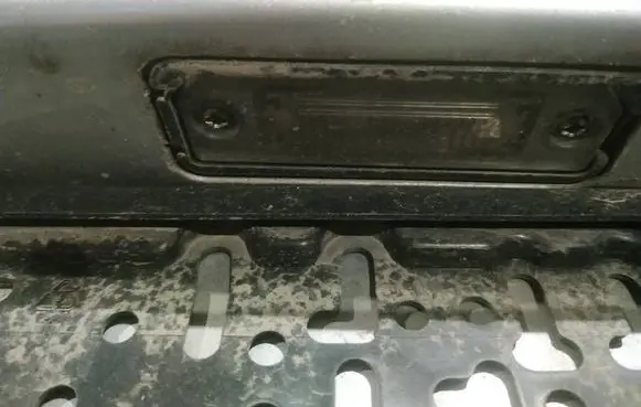 Volkswagen Polo IV 9N3 Number plate light