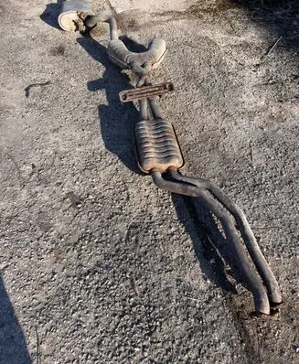 BMW 5 E39 Muffler/silencer 1714853 1437650