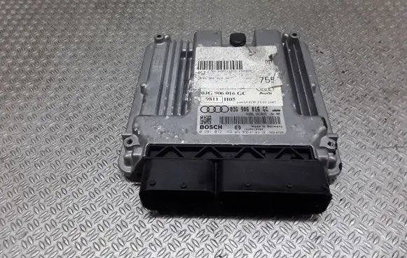 Audi A6 S6 C6 4F Engine control unit/module 03G906016GC 0281012169