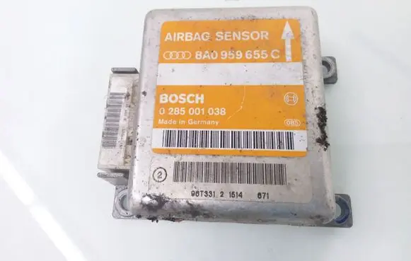 Audi A4 S4 B5 8D Airbag control unit/module 8A0959655C 0285001038