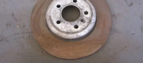 BMW 5 F10 F11 Rear brake disc 6775289