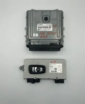 BMW 5 F10 F11 Engine ECU kit and lock set 8513250 030108864 0281017648