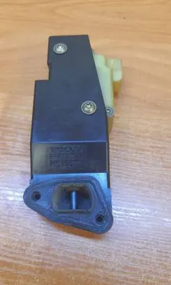 Fuel tank cap lock motor