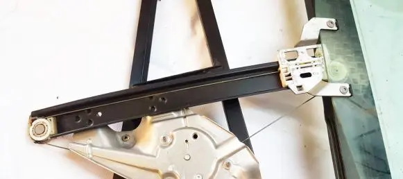 Audi A4 S4 B6 8E 8H Sliding door window regulator with motor