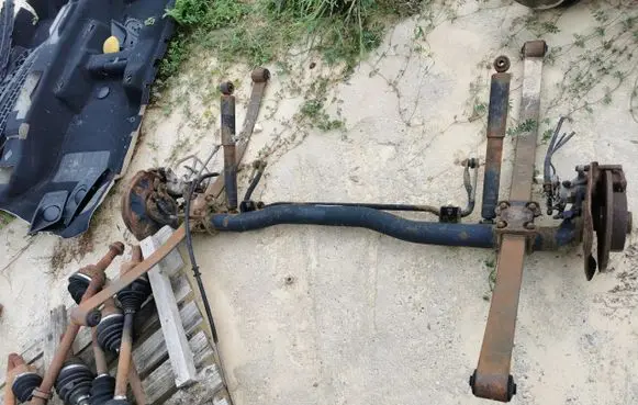 Volkswagen Crafter Rear axle beam 