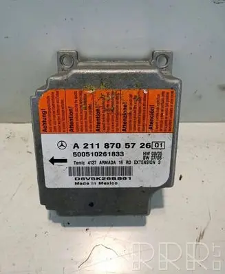 Mercedes-Benz E W211 Airbag control unit/module A2118705726 500510261833