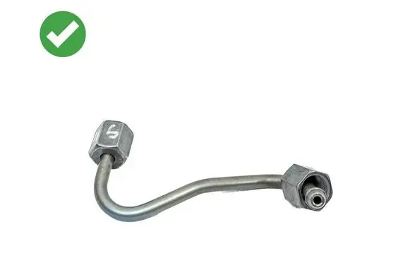 Mercedes-Benz C W204 Fuel injector supply line/pipe 