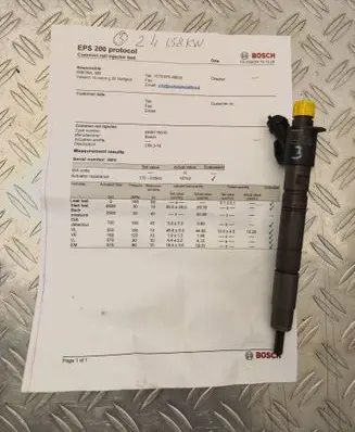 Volvo V60 Fuel injector 0445116016