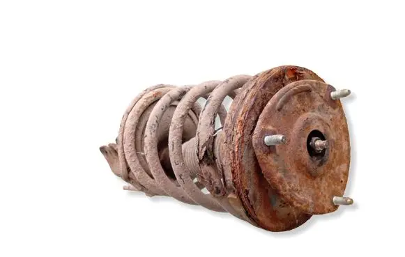 Hyundai Santa Fe Front shock absorber with coil spring 