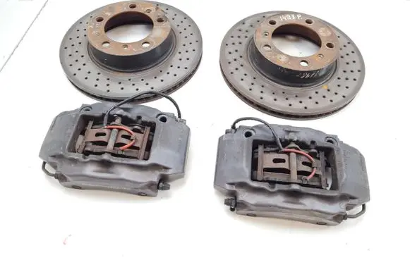 Porsche Boxster 987 Brake discs and calipers set 986351421 986351422