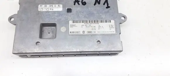 Audi A6 S6 C6 4F MMI control unit 4E0035729 4F0910729Q