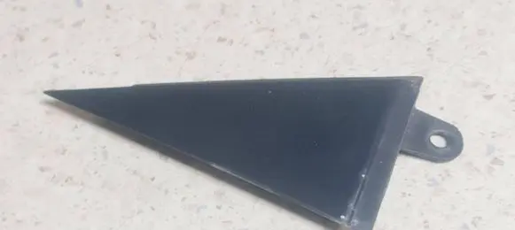 Audi A3 S3 A3 Sportback 8P Rear door glass trim molding 8P4853273B 8P4853273