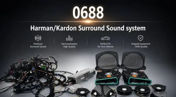 BMW 7 G11 G12 Audio system kit 6823463 6838828 6801076