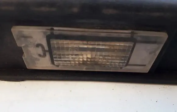 Renault Master II Number plate light