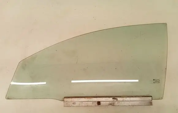 Opel Vectra C Front door window/glass (coupe) 43R001025