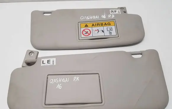 Nissan Qashqai Sun visor