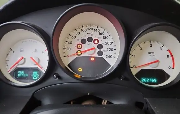 Dodge Caliber Speedometer (instrument cluster) 1DX44XDVAB IMPRK1541257