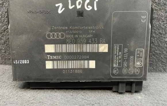 Audi A4 S4 B7 8E 8H Comfort/convenience module 8E0959433BA