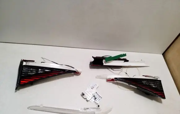 Toyota bZ4X Tailgate rear/tail lights