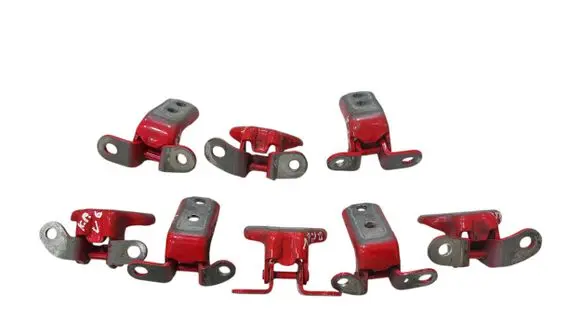 Front door hinge set