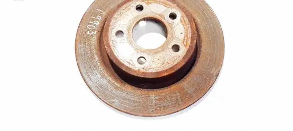 Volvo S40 Rear brake disc neventiliuojamas