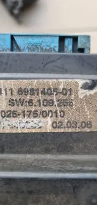 BMW 7 E65 E66 Climate control unit 6981405 0251750010
