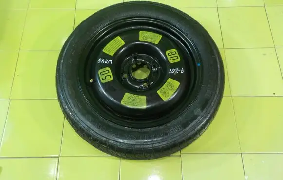 Peugeot 207 R15 spare wheel 4X108