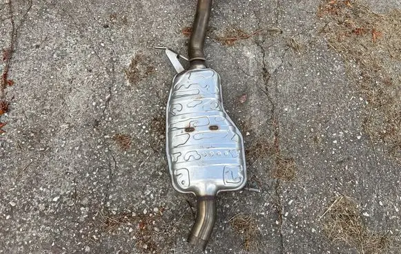 Audi A5 Middle muffler/silencer 8w0253411A 8W0119B 707602