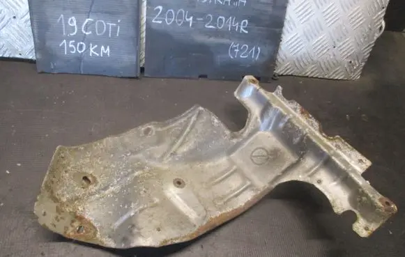 Opel Astra H Exhaust heat shield 55182373
