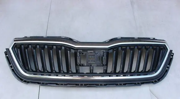 Skoda Scala Front bumper upper radiator grill 657853653