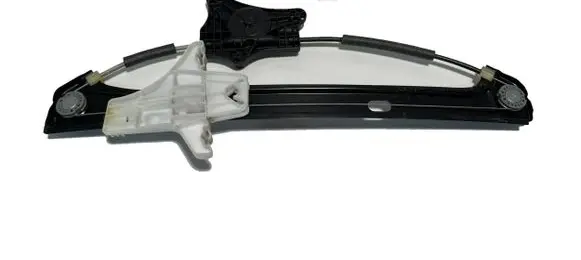 Rear window lifting mechanism without motor