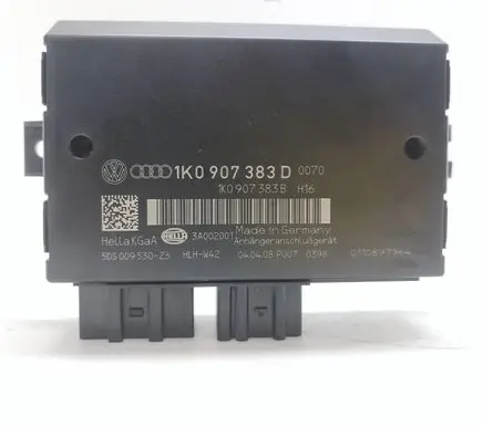 Skoda Octavia Mk2 (1Z) Tow bar trailer control unit/module 1K0907383B 1K0907383D 5DS00953023