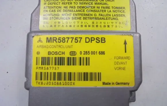 Mitsubishi Colt Airbag control unit/module MR587757
