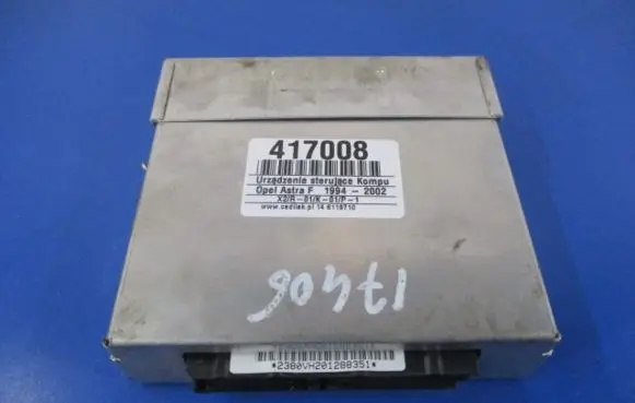 Opel Astra G Engine control unit/module ECU 16234829