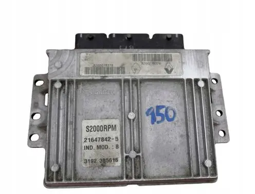 Renault Laguna II Engine control unit/module 8200278378
