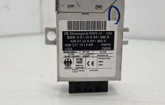 BMW X5 E53 Immobilizer control unit/module 613569419869 613569419859